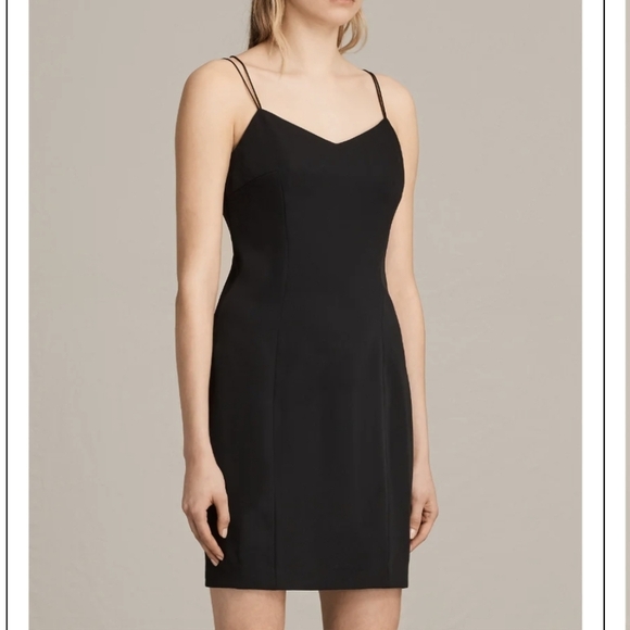 All saints cara dress mini lbd 4 - Picture 3 of 14